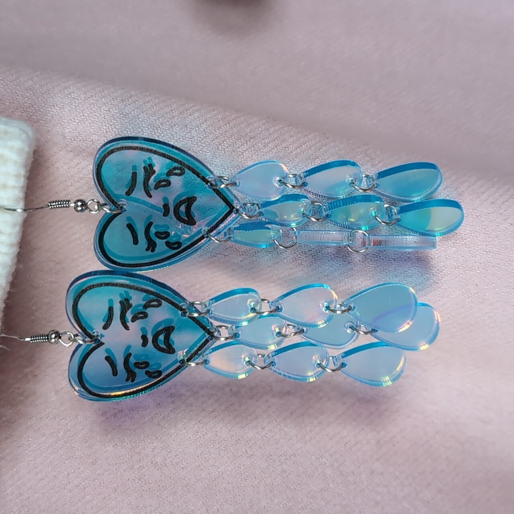Portland artist earrings- Never worn